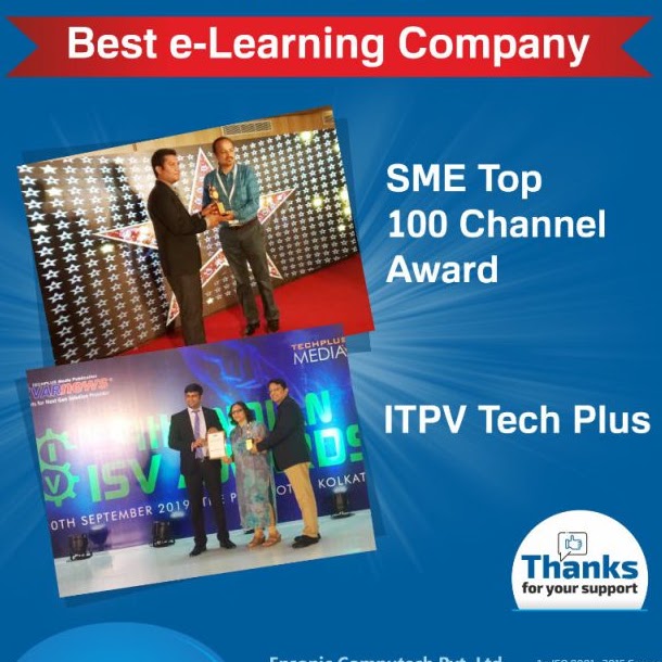 Best e-Learning Company — SME Top Channel Award / ITPV Tech Plus